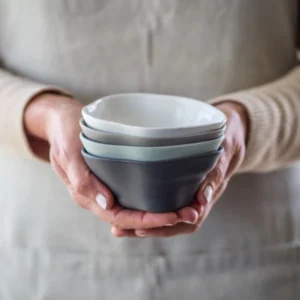 Flax Small Serving Bowl