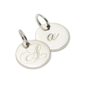 Palas Petite Silver Initials A - O