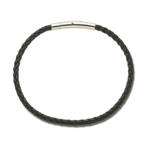 Palas Fine Leather Plait Black