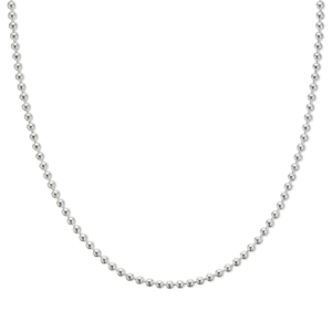 Palas Silver Ball Chain 90cm