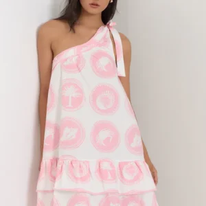 Frida Whitehaven Printed Short Dress