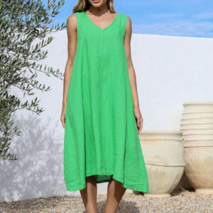 Free Angel Scolla Dress - Verde